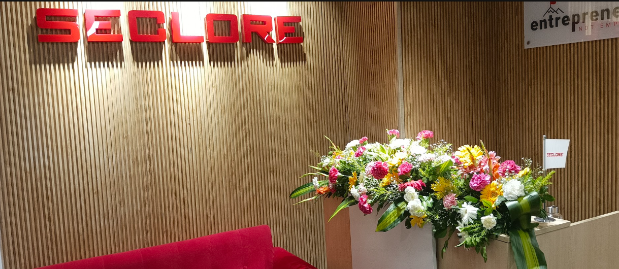 Seclore Reception Lobby
